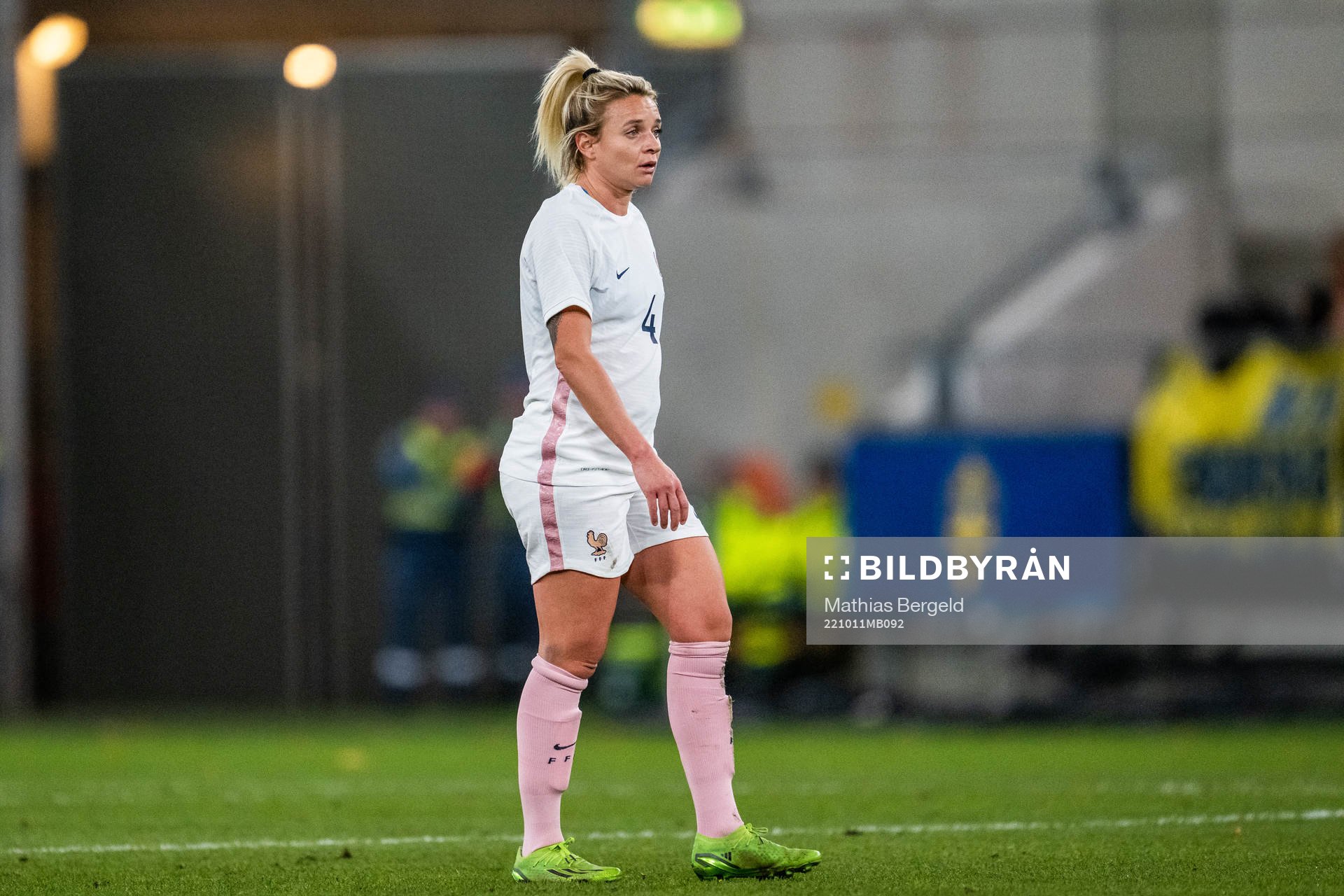 Marion Torrent of France during the women's international friendly football match between Sweden and France on October 11, 2022 in Gothenburg.