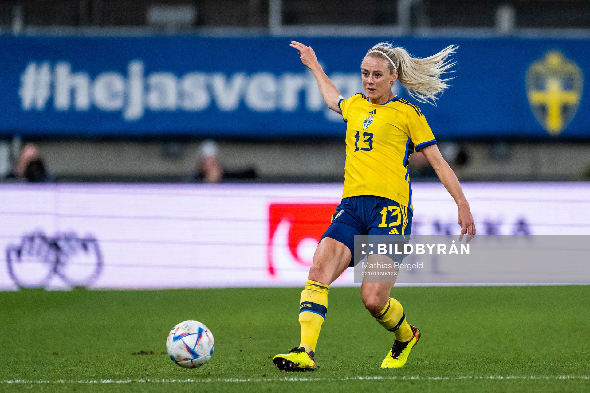 Amanda Ilestedt of Sweden