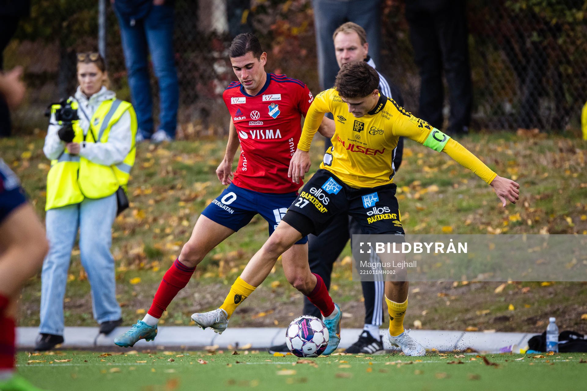 Östers Ahmed Bonnah och Elfsborgs Besfort Zeneli
