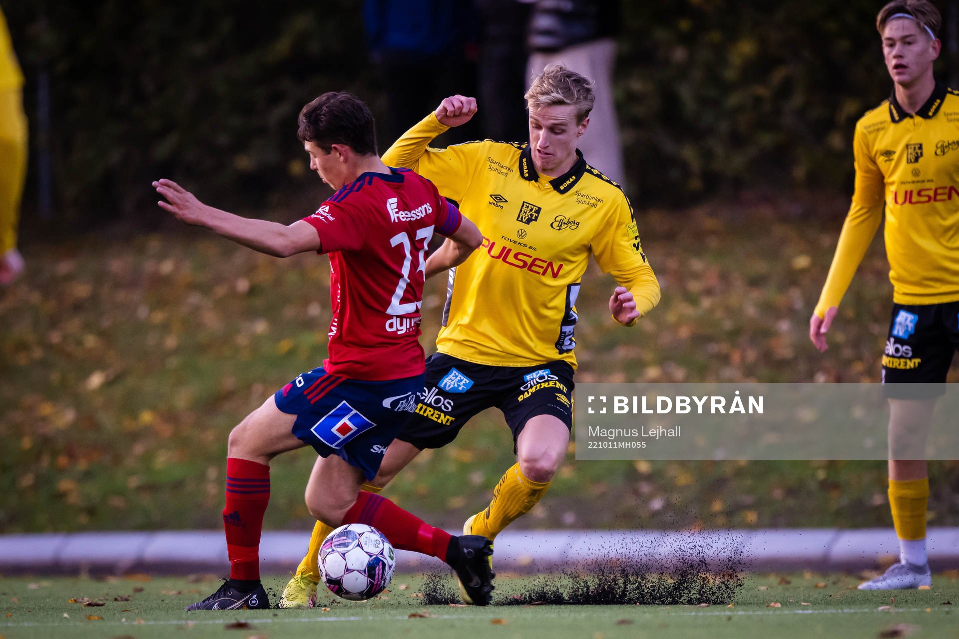 Elfsborgs Jeppe Møldrup Okkels och Östers Hannes Bladh