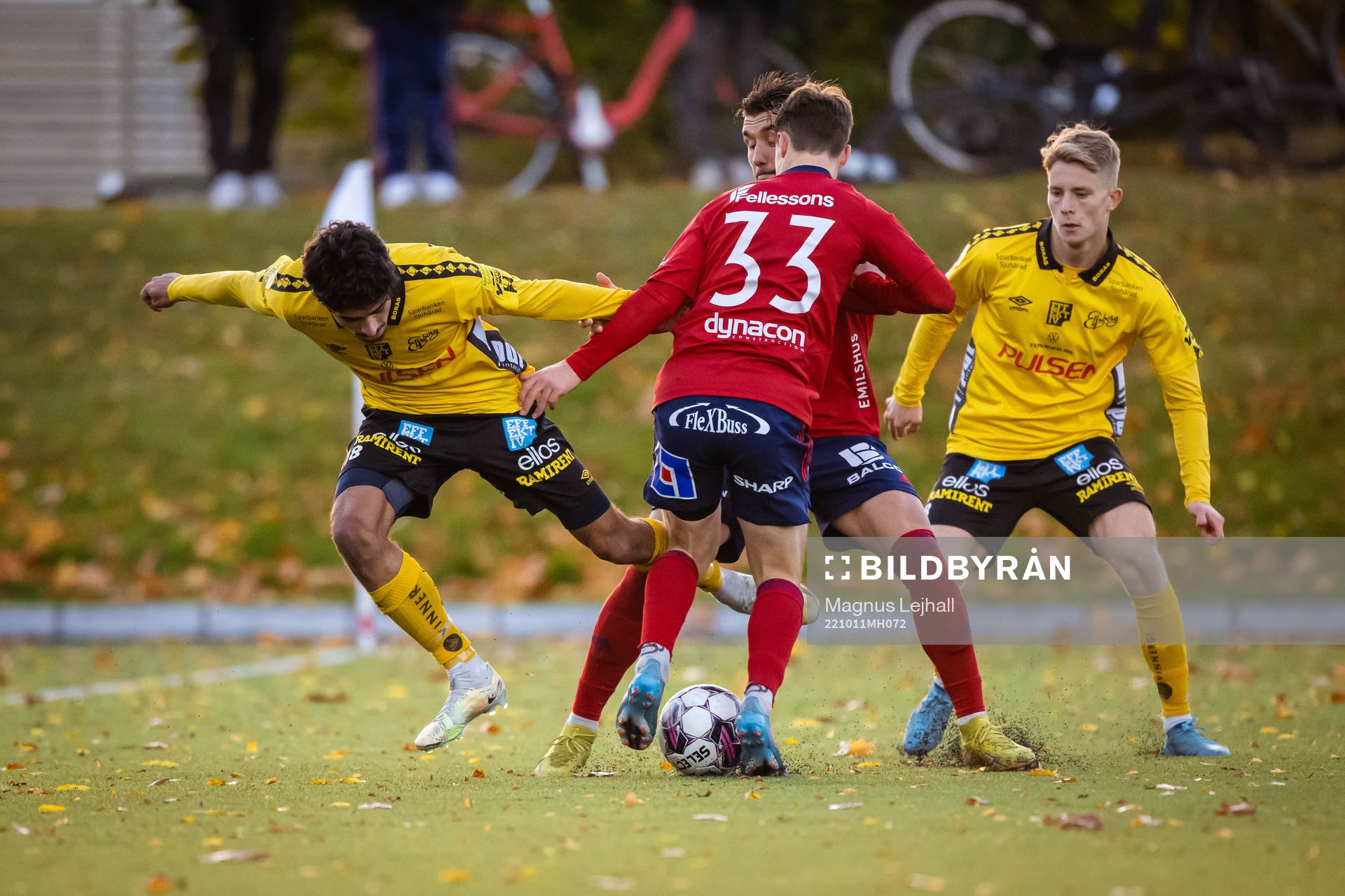 Elfsborgs Ahmed Qasem och Östers Ture Spendler