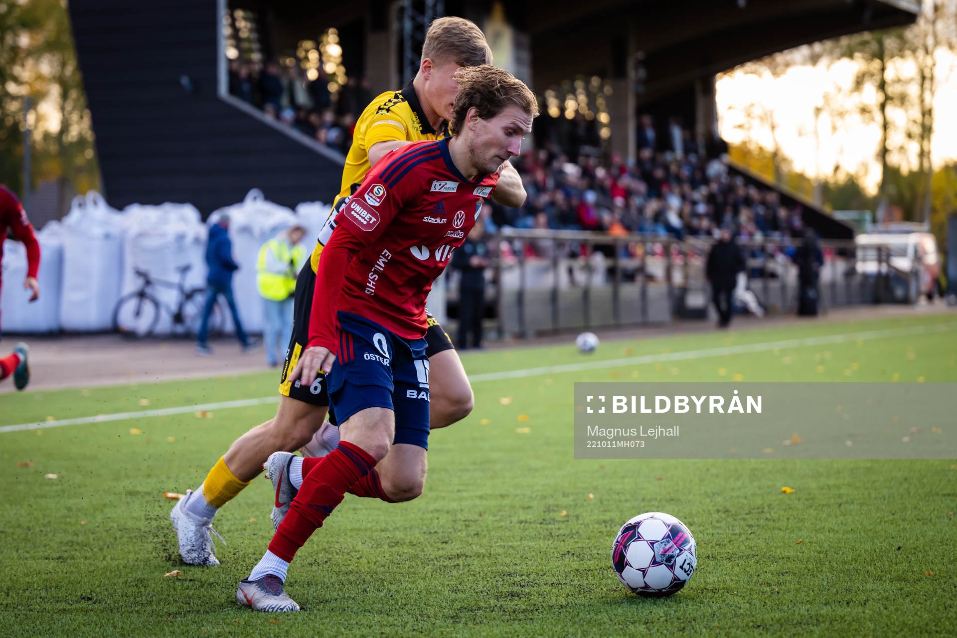 Östers Oliver Silverholt och Elfsborgs Gottfrid Rapp