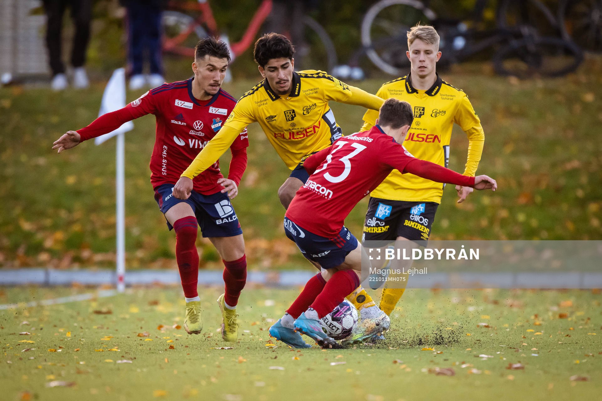 Elfsborgs Ahmed Qasem och Östers Ture Spendler