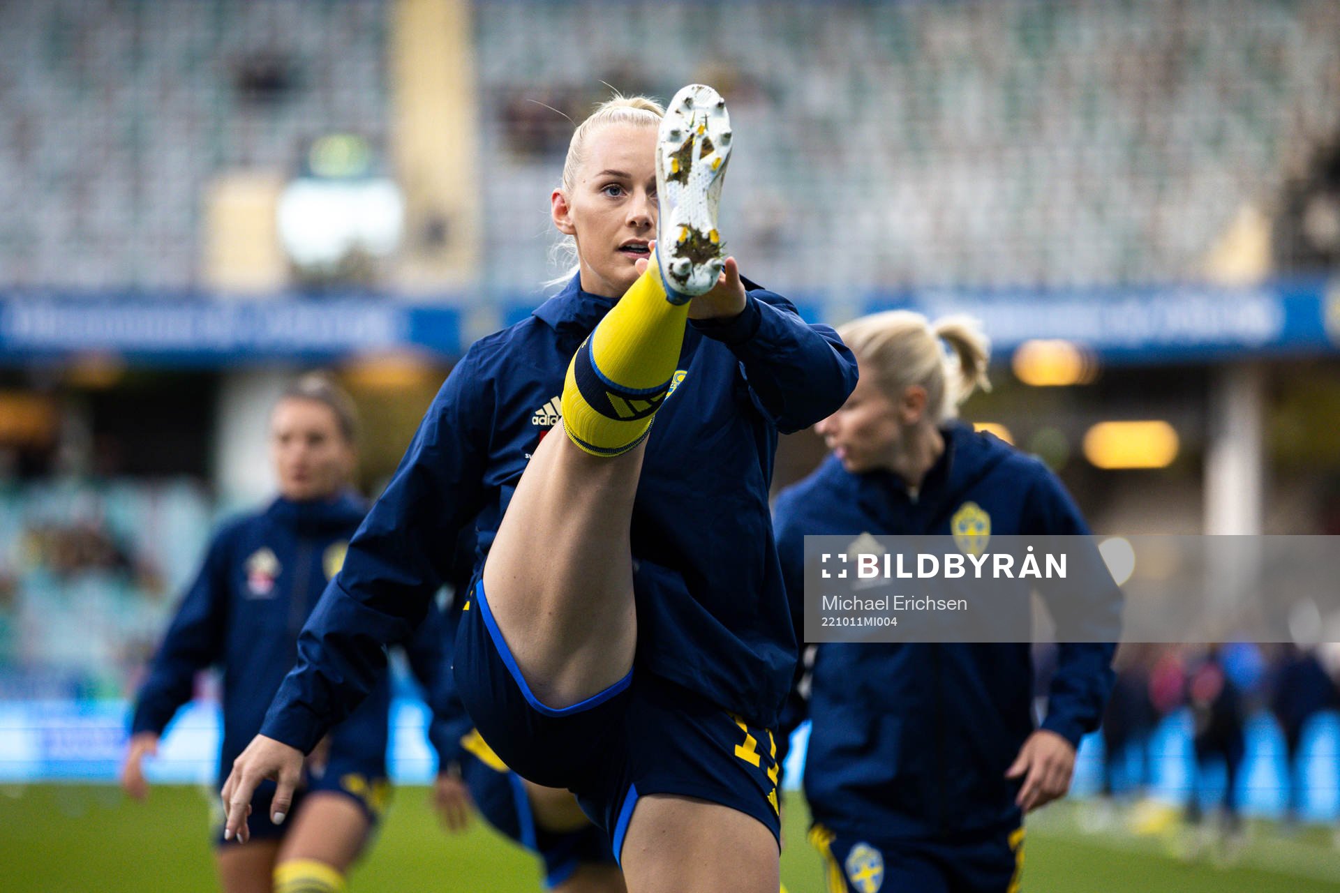 Stina Blackstenius of Sweden