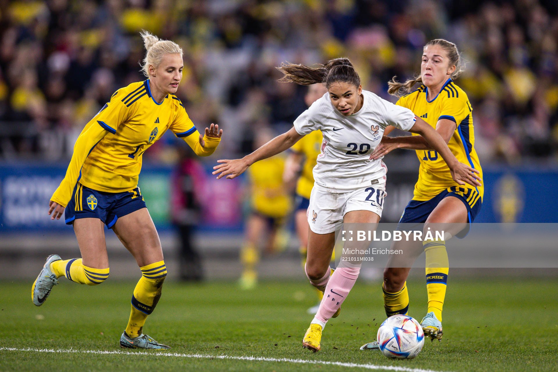 Nathalie Björn and Filippa Angeldahl of Sweden against