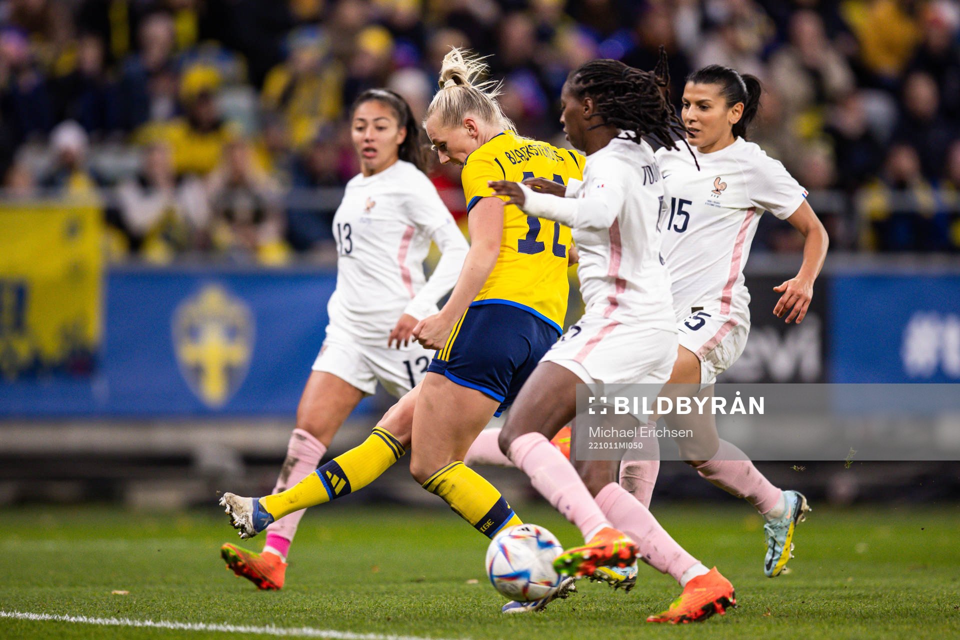 Stina Blackstenius of Sweden