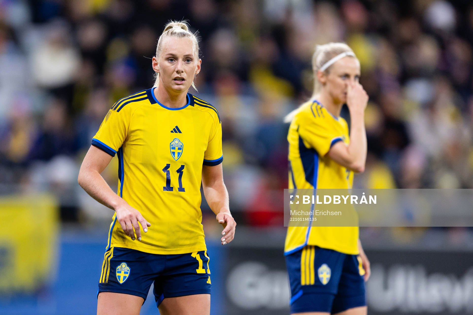 Stina Blackstenius of Sweden
