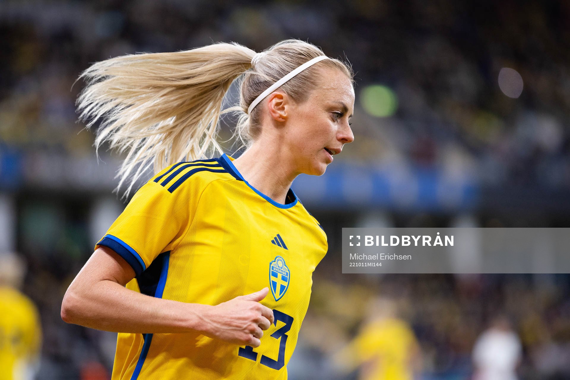 Amanda Ilestedt of Sweden