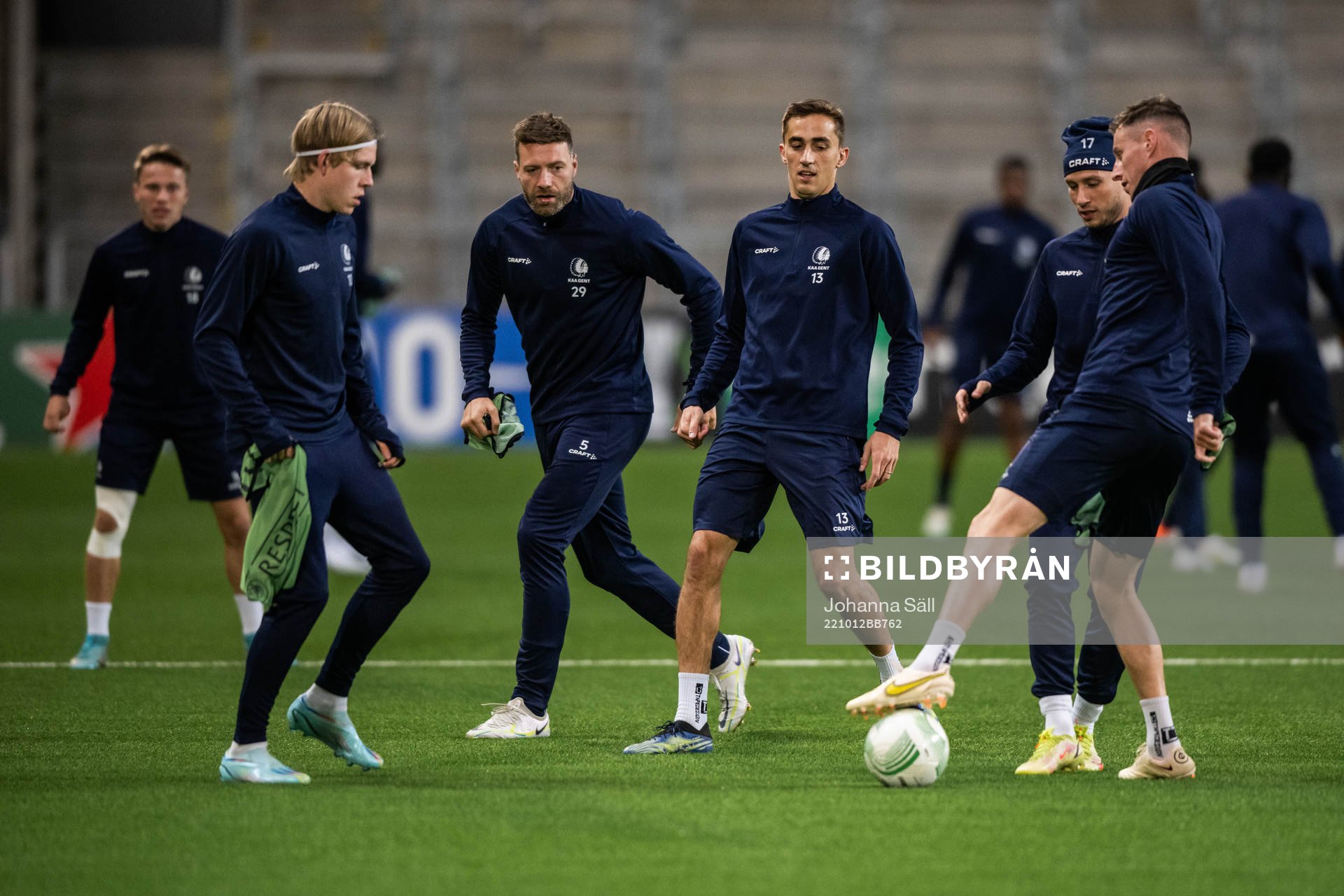 Laurent Depoitre, Julien De Sart and Andrew Hjulsager