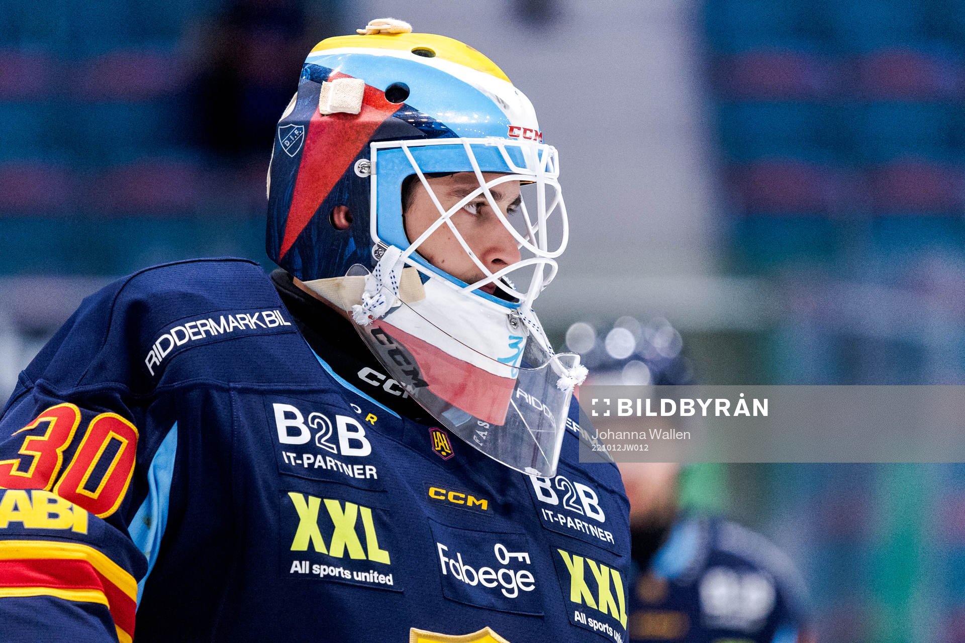 Djurgårdens målvakt Matthew Galajda