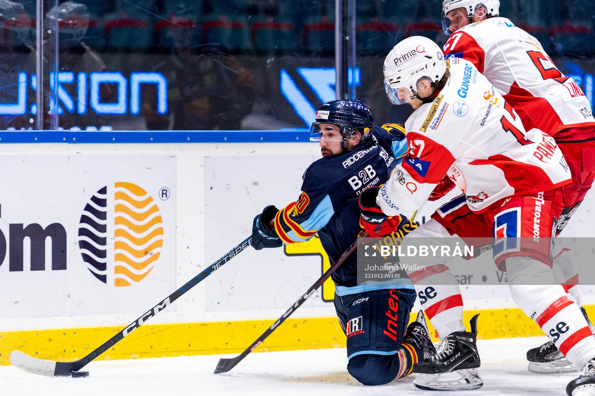 Djurgårdens Kevin Karlsson mot Västerviks Grayson