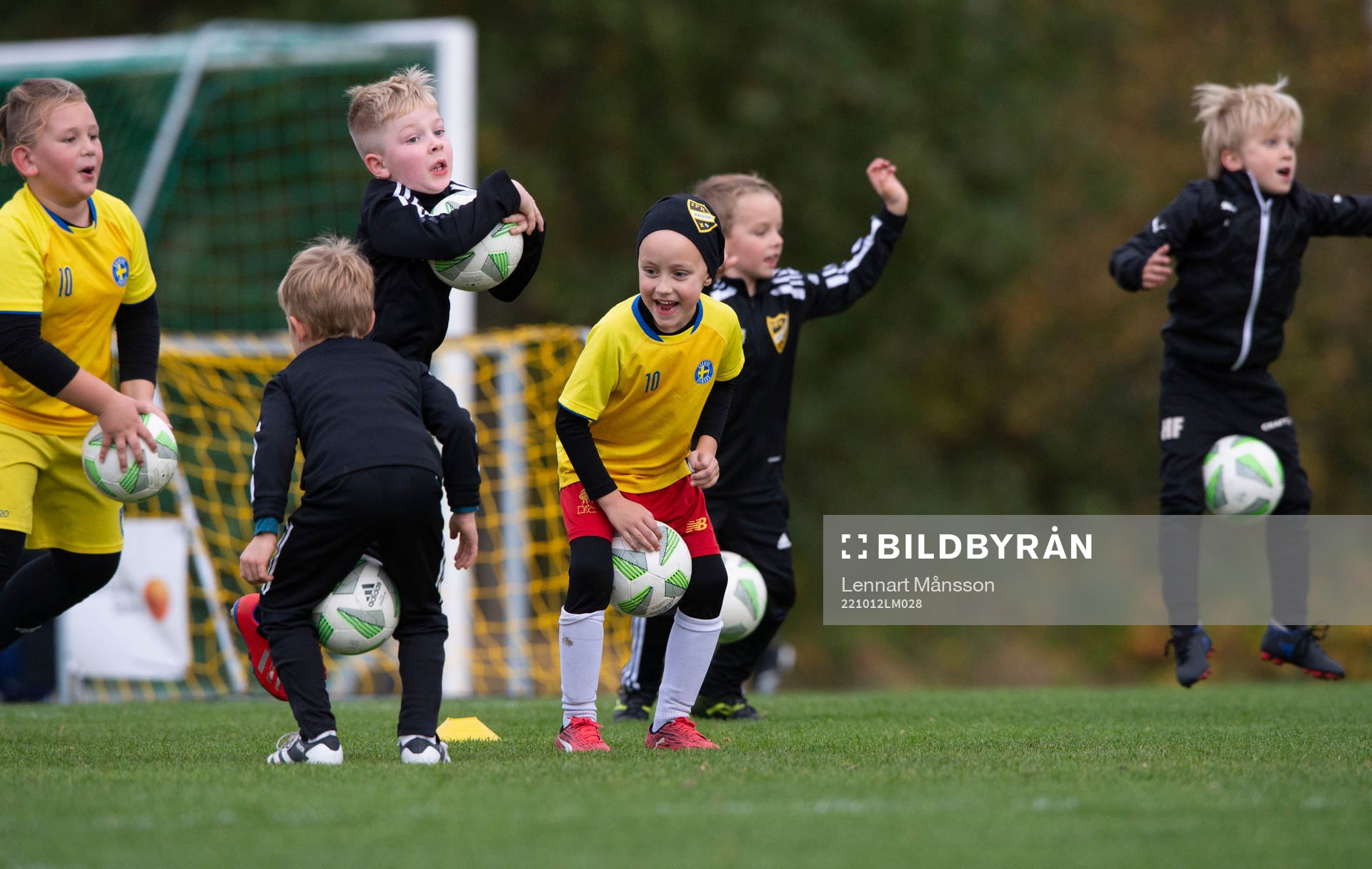 IFK Hässleholms pojkar födda 2016, U6, träning i