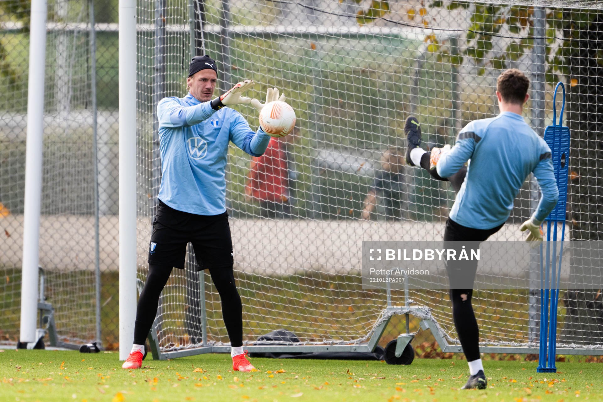 Goalkeeper Johan Dahlin