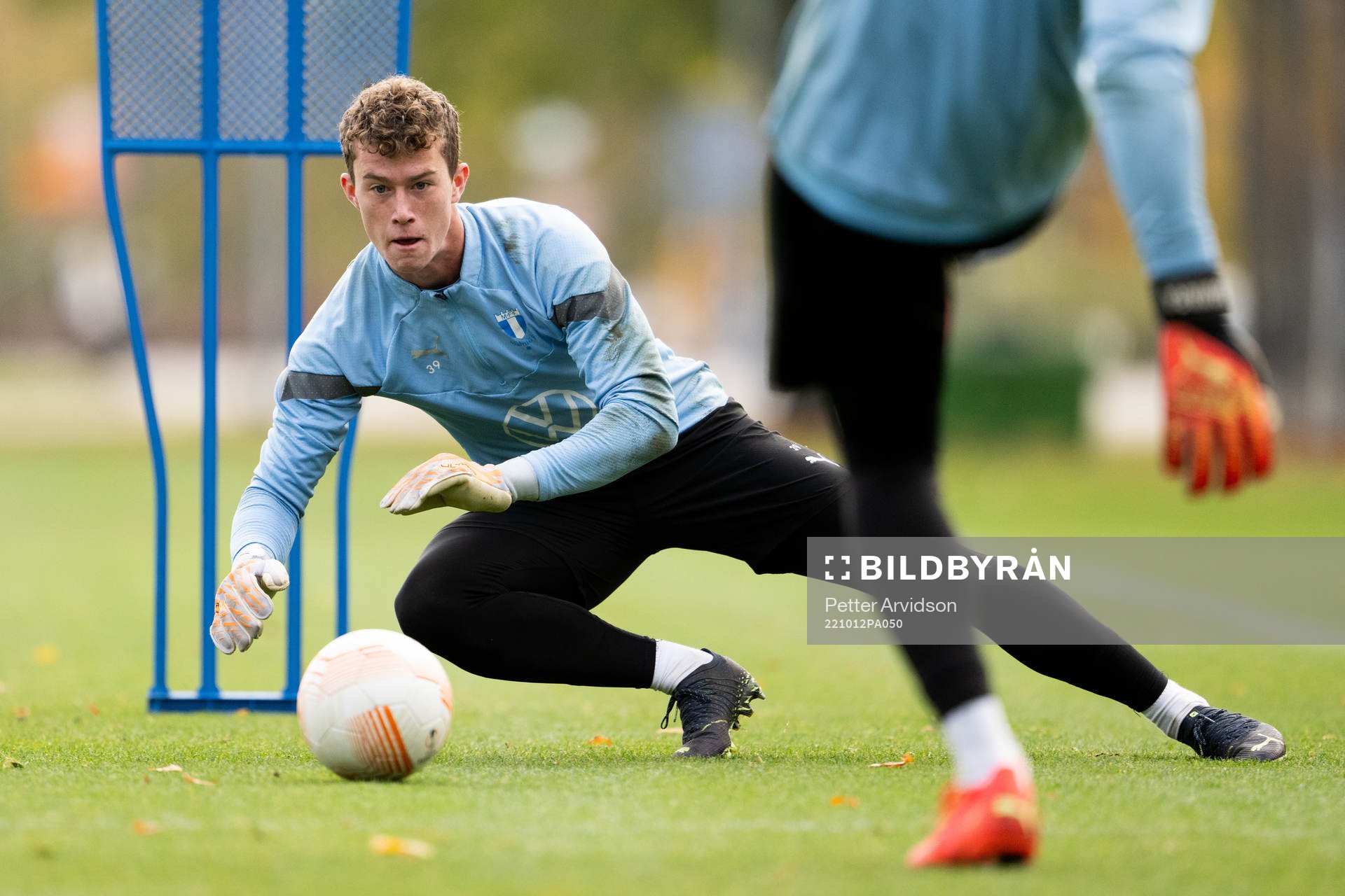 Goalkeeper Melker Ellborg