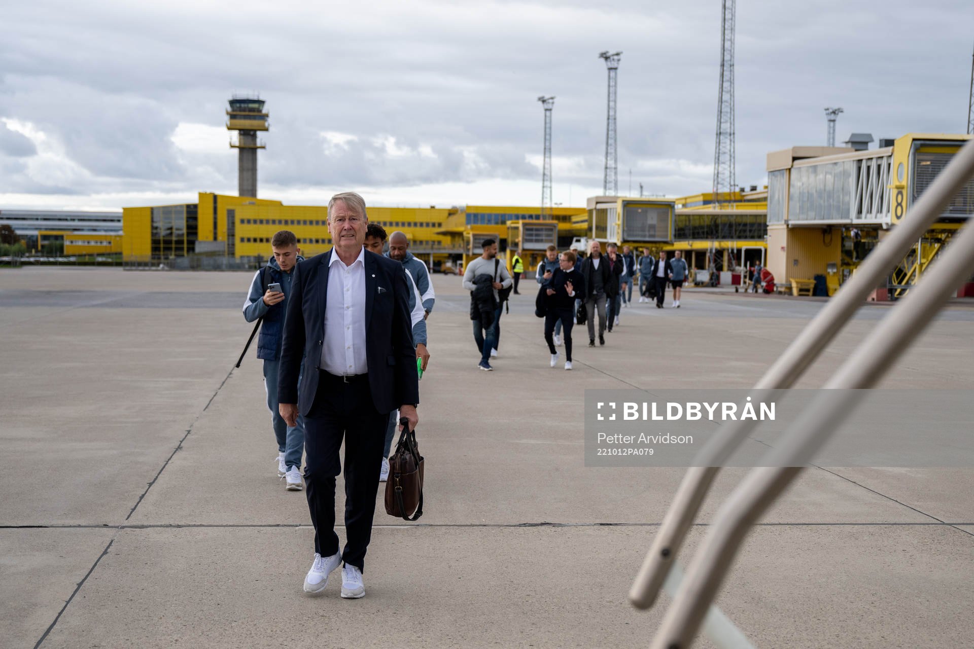 Head coach Åge Hareide of Malmö FF