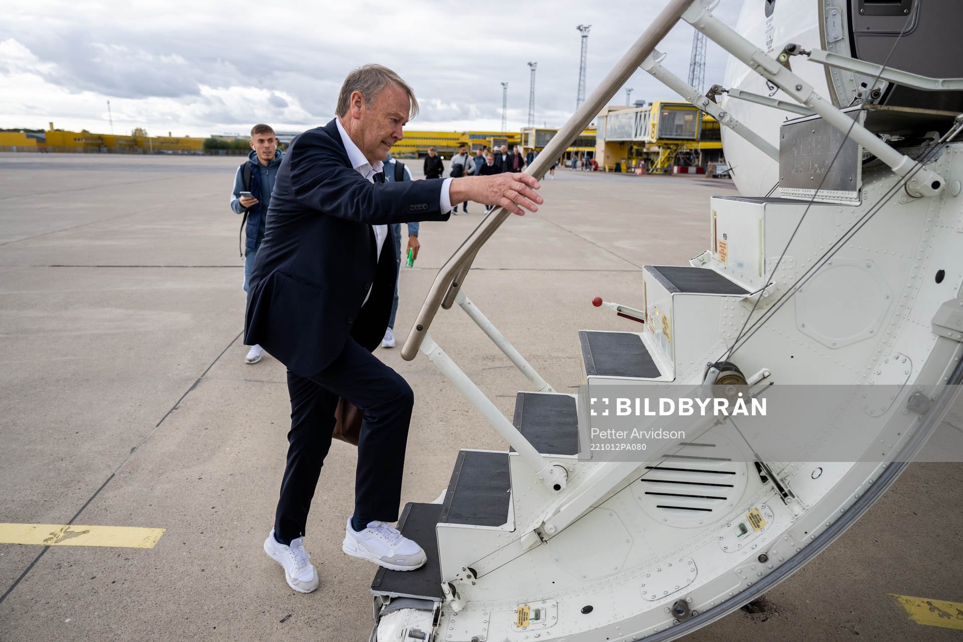 Head coach Åge Hareide of Malmö FF
