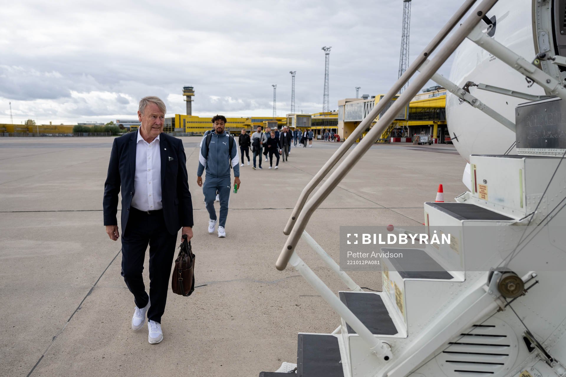 Head coach Åge Hareide of Malmö FF