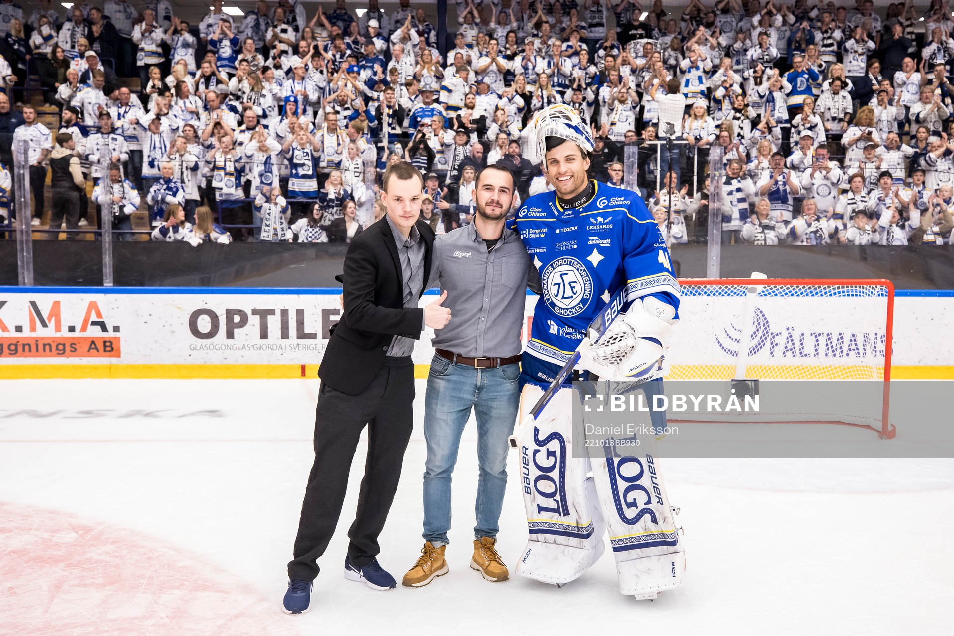 Leksands målvakt Mantas Armalis utsedd till matchens lirare