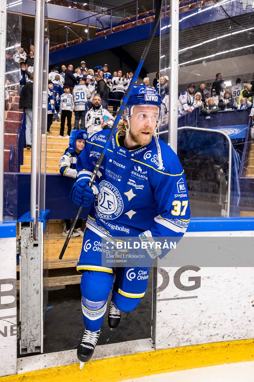 Leksands Anton Lindholm utsedd till matchens krigare