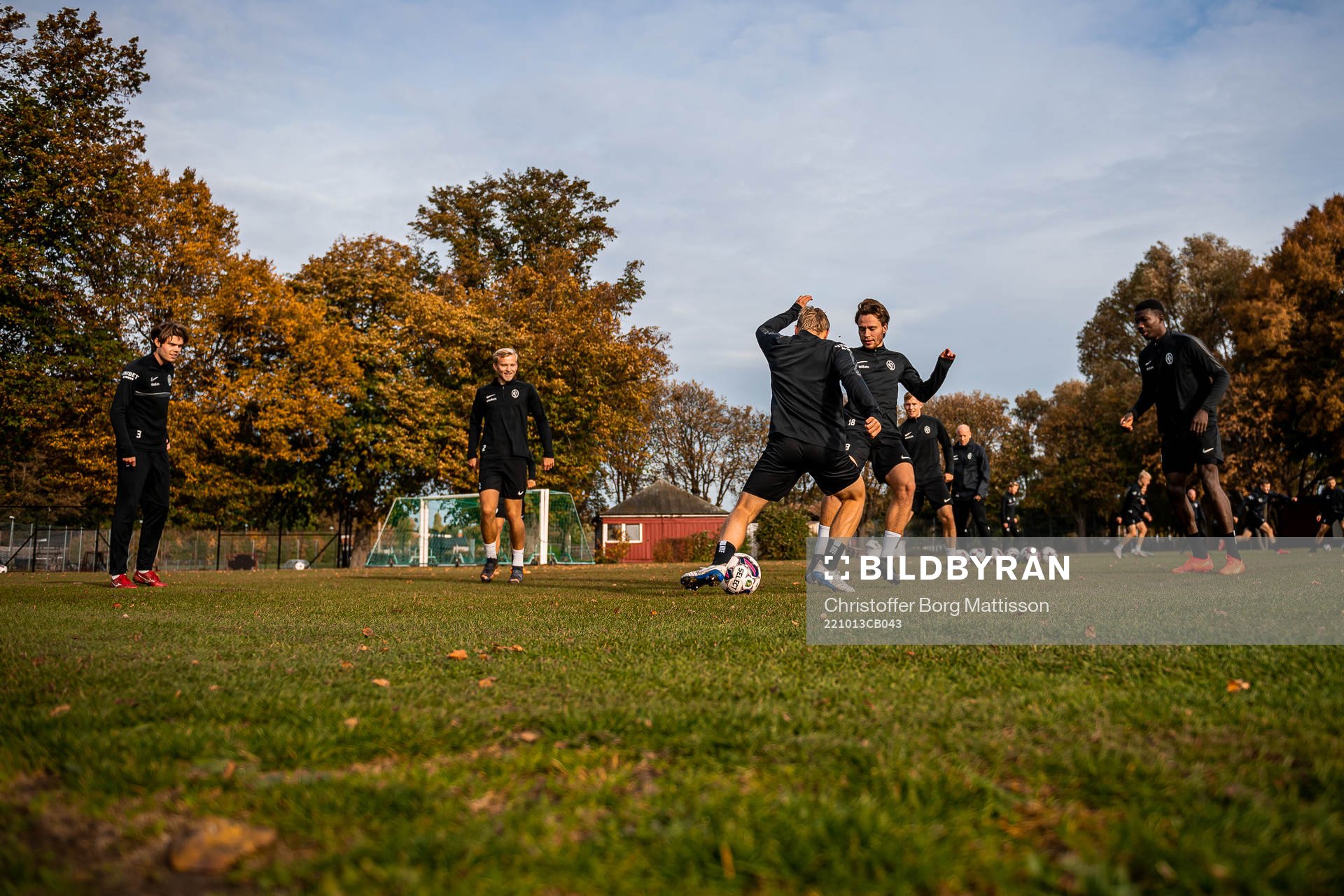 Albin Linnér, Johan Rapp, Filip Ottosson och Ousmane