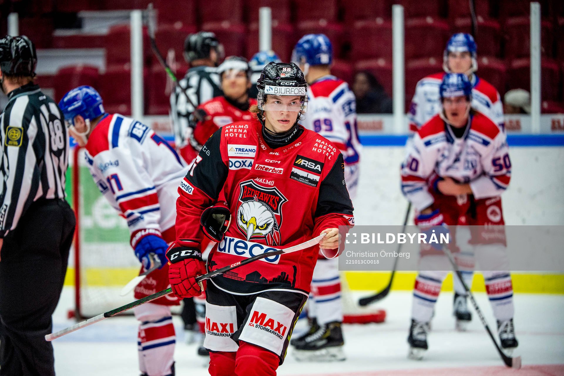 Malmö Redhawks Lukas Wernblom