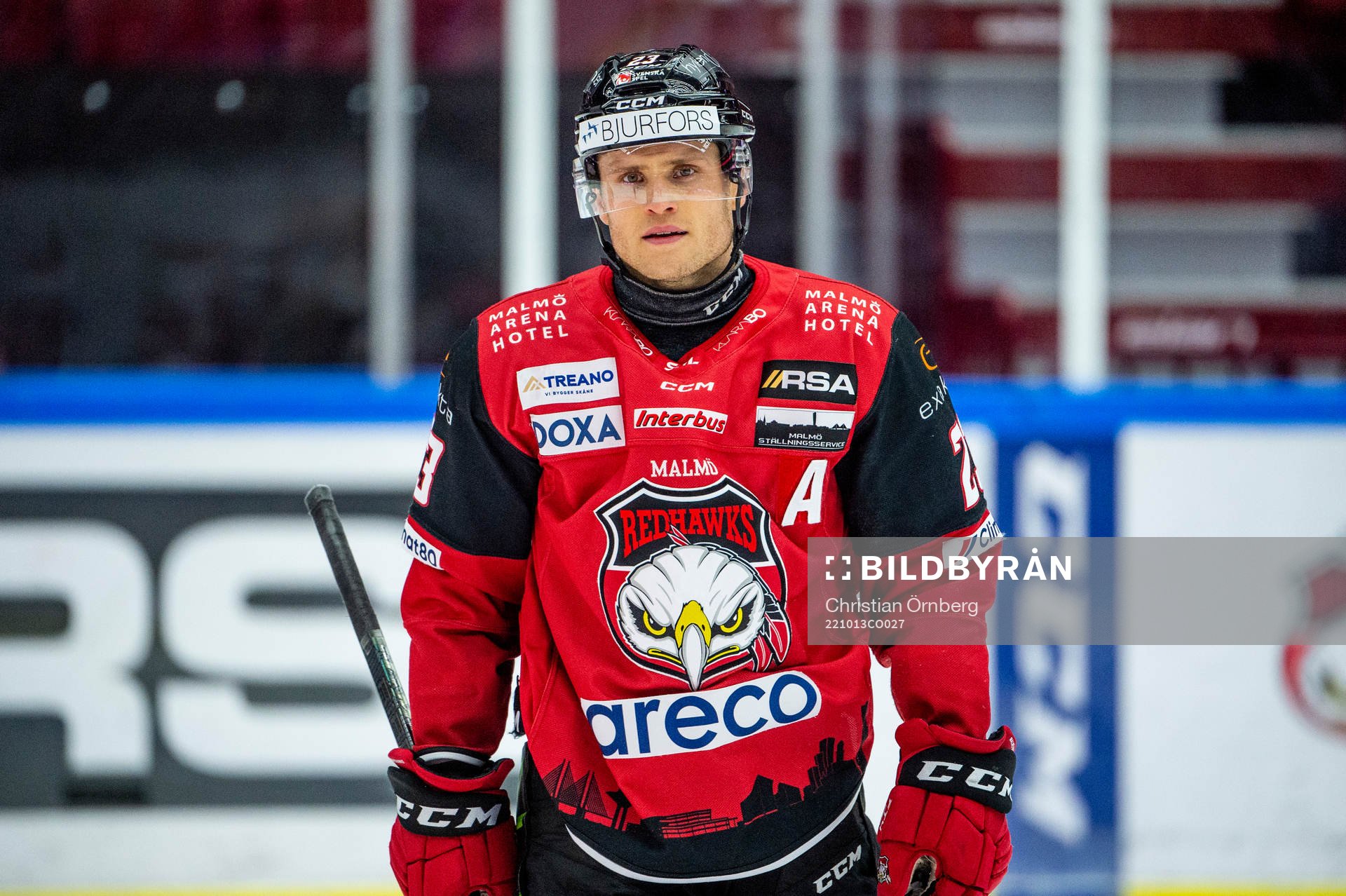 Malmö Redhawks Christoffer Forsberg