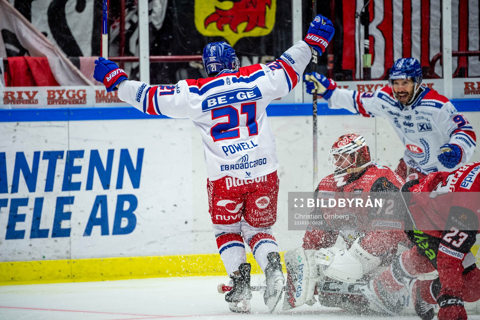 Oskarshamns Myles Powell jublar