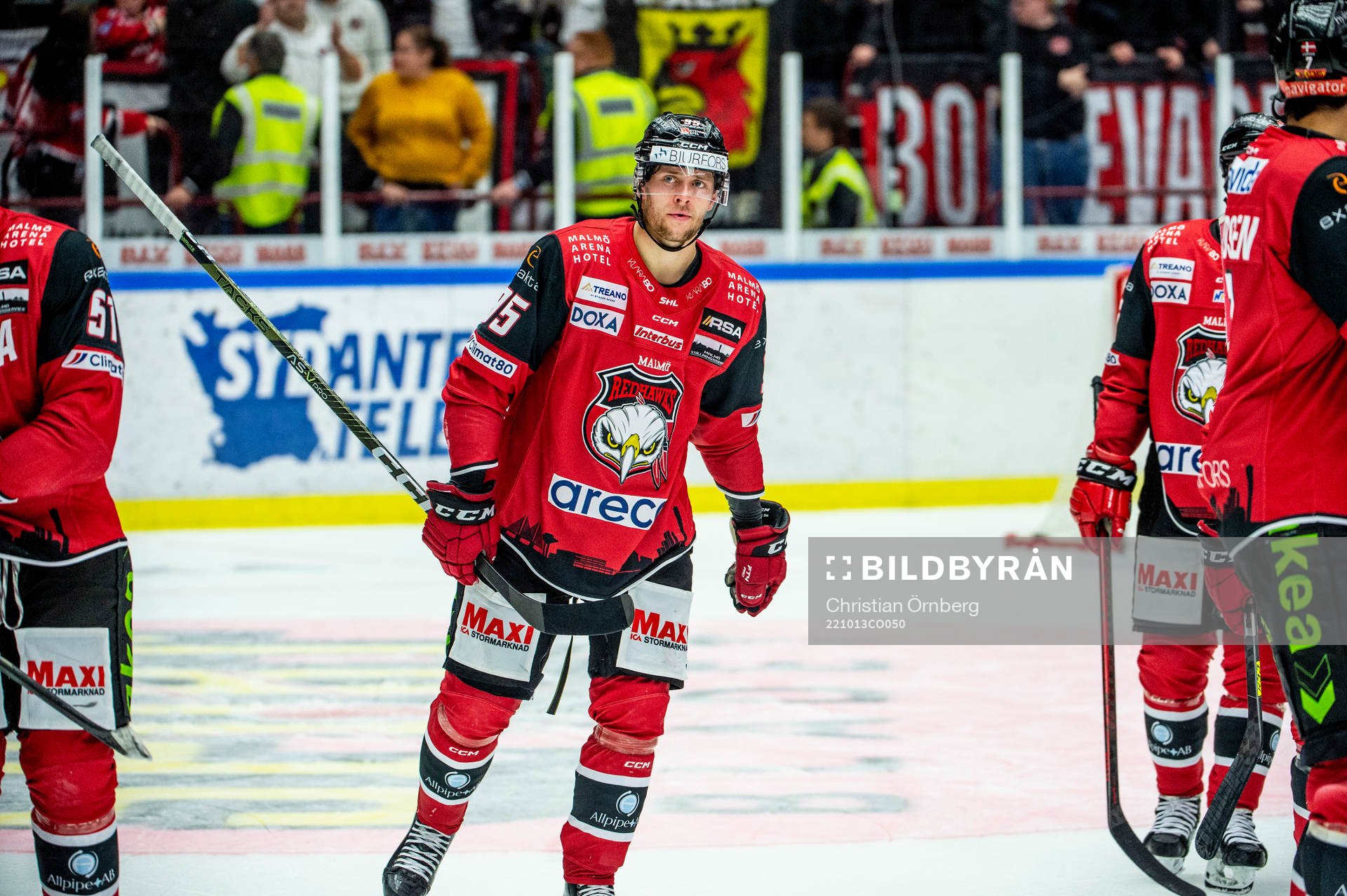 Malmö Redhawks Carl Persson deppar
