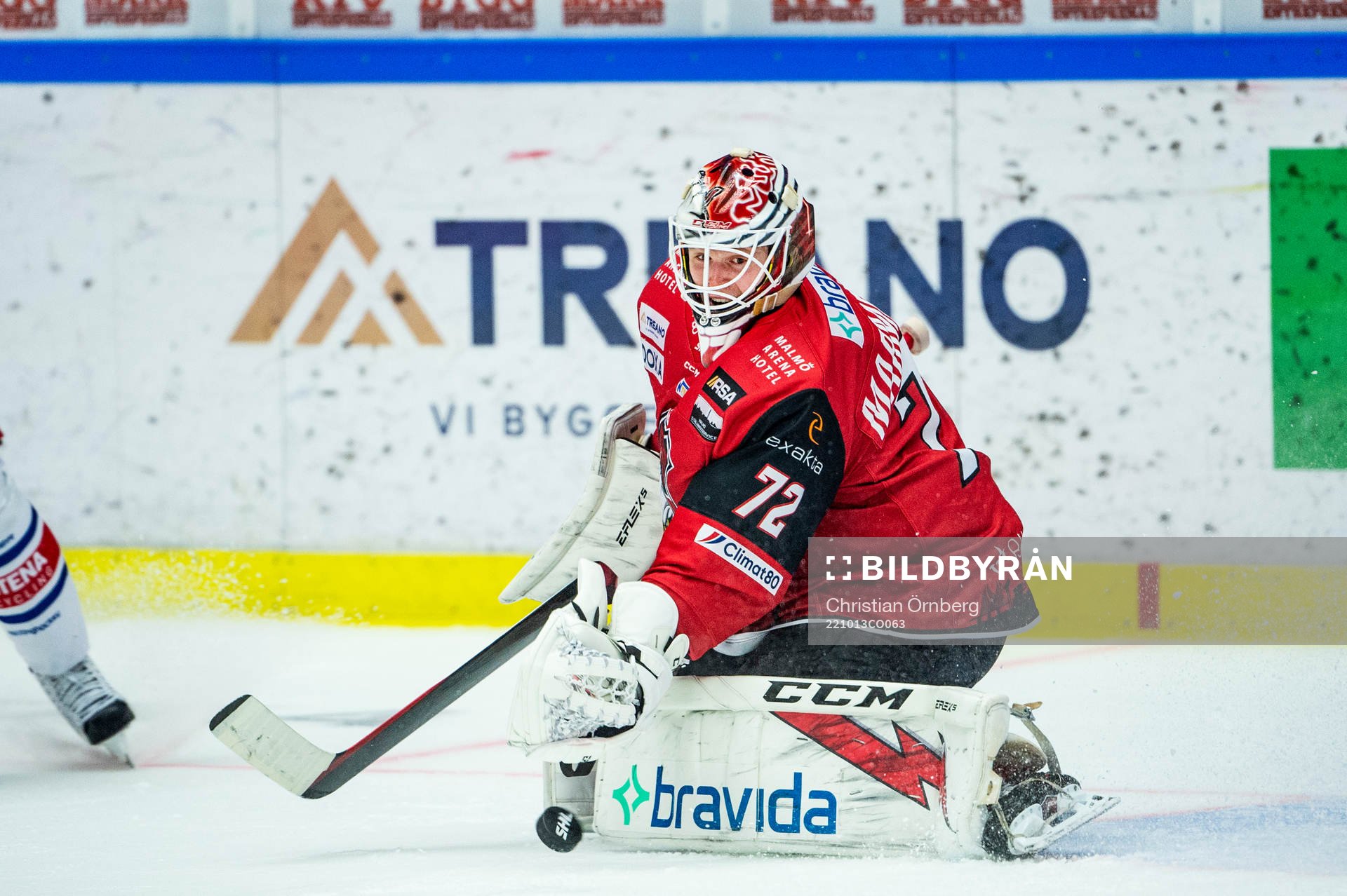 Malmö Redhawks målvakt Daniel Marmenlind
