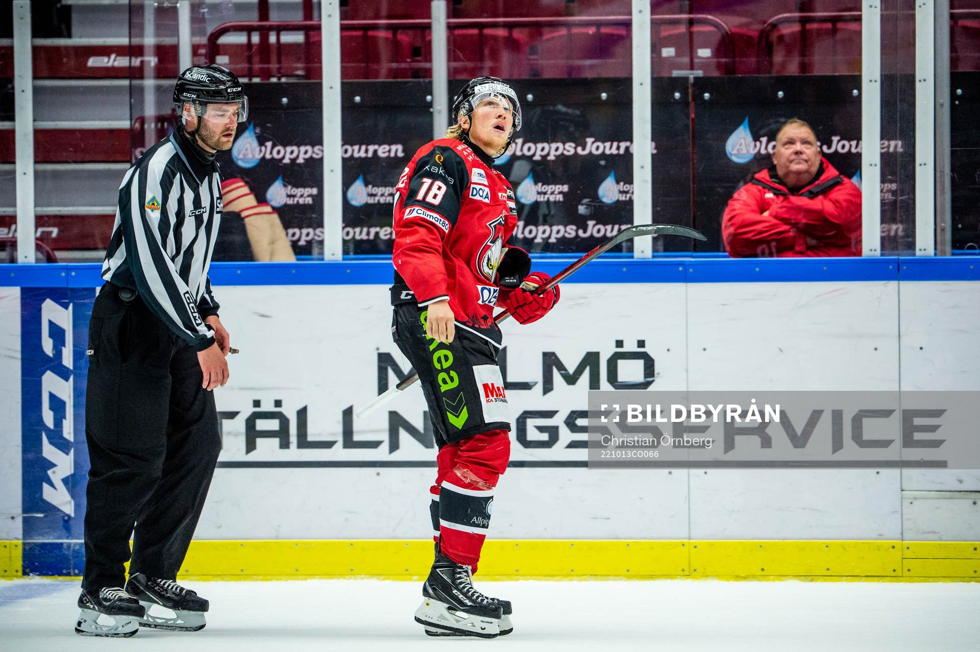 Malmö Redhawks Marcus Sylvegård