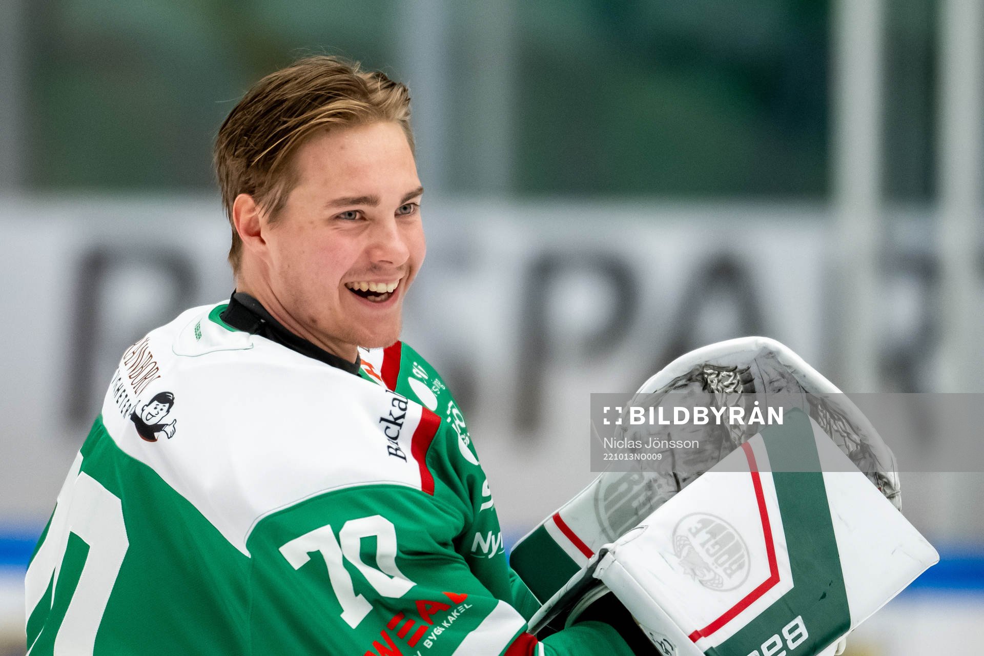 Rögles målvakt Calle Clang