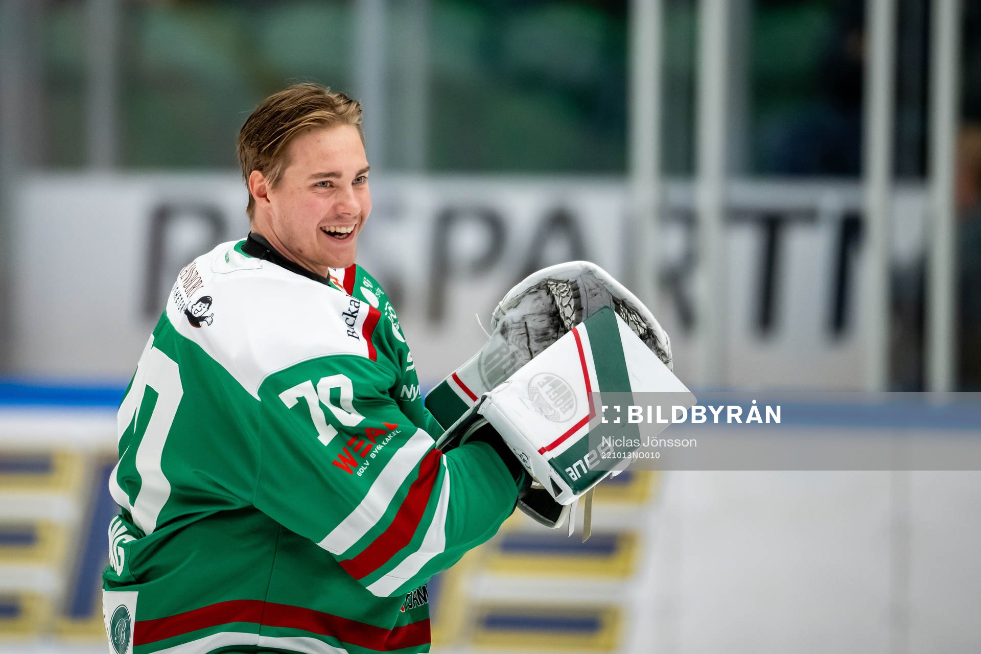 Rögles målvakt Calle Clang