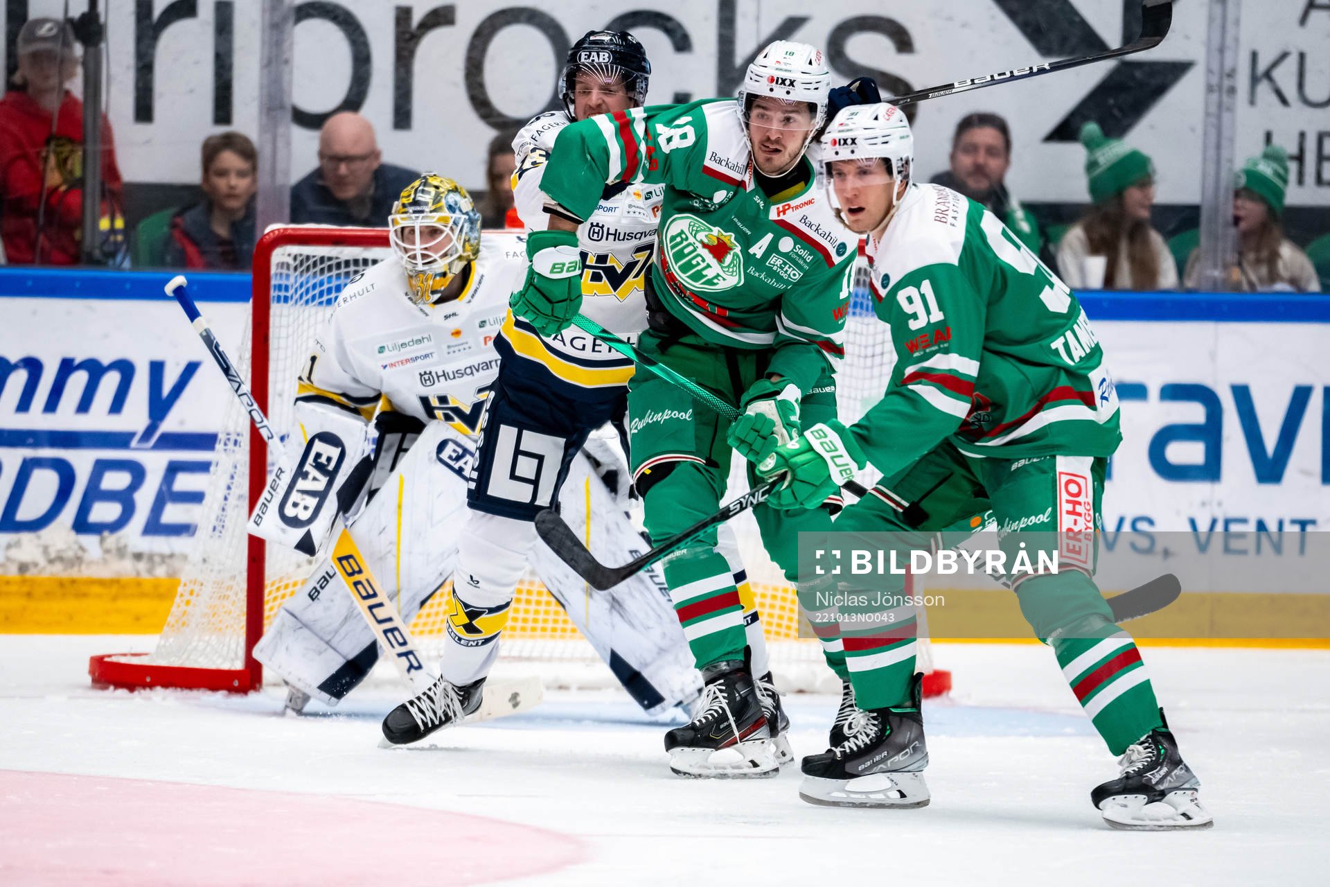 Rögles Dennis Everberg  och Adam Tambellini