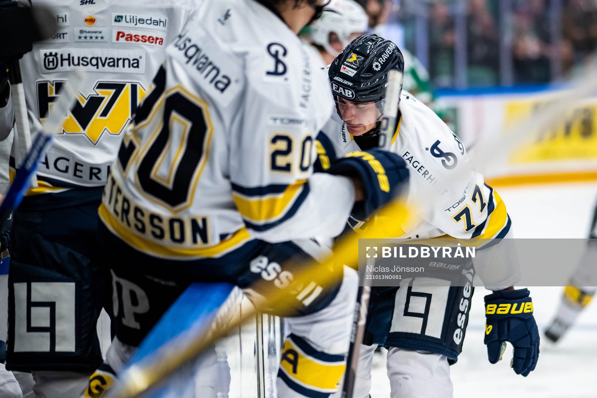 HV71s Herman Hansson har ont