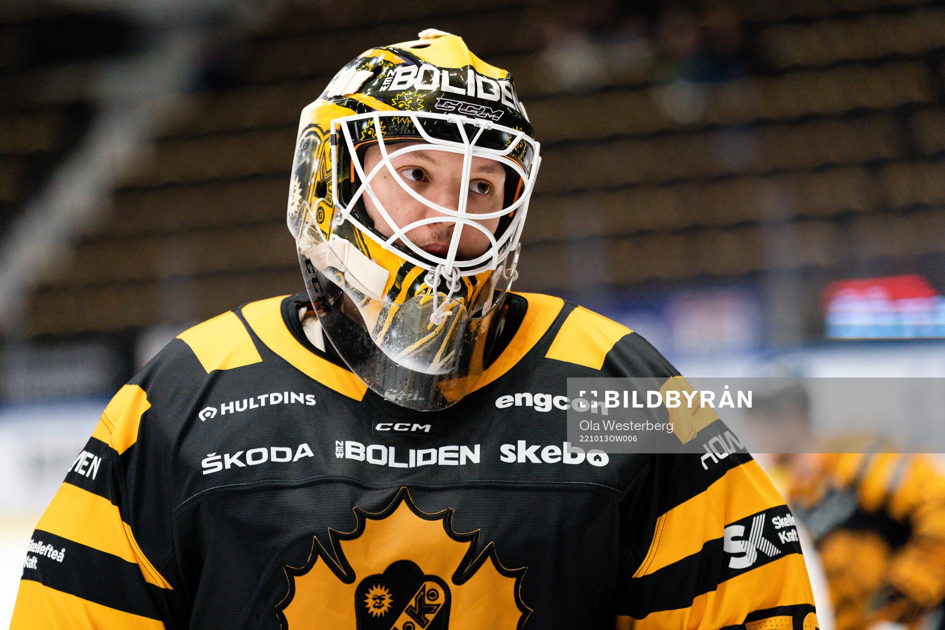 Skellefteås målvakt Linus Söderström