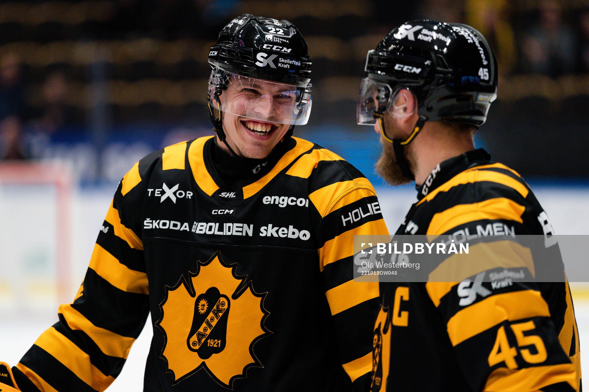 Skellefteås Jonathan Johnson och Oscar Möller