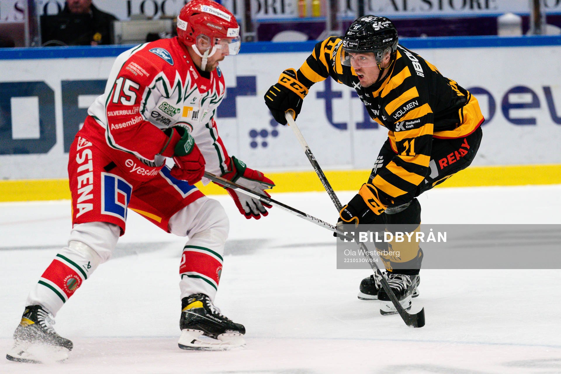 Frölundas Anders Grönlund och Skellefteås Max Lindholm