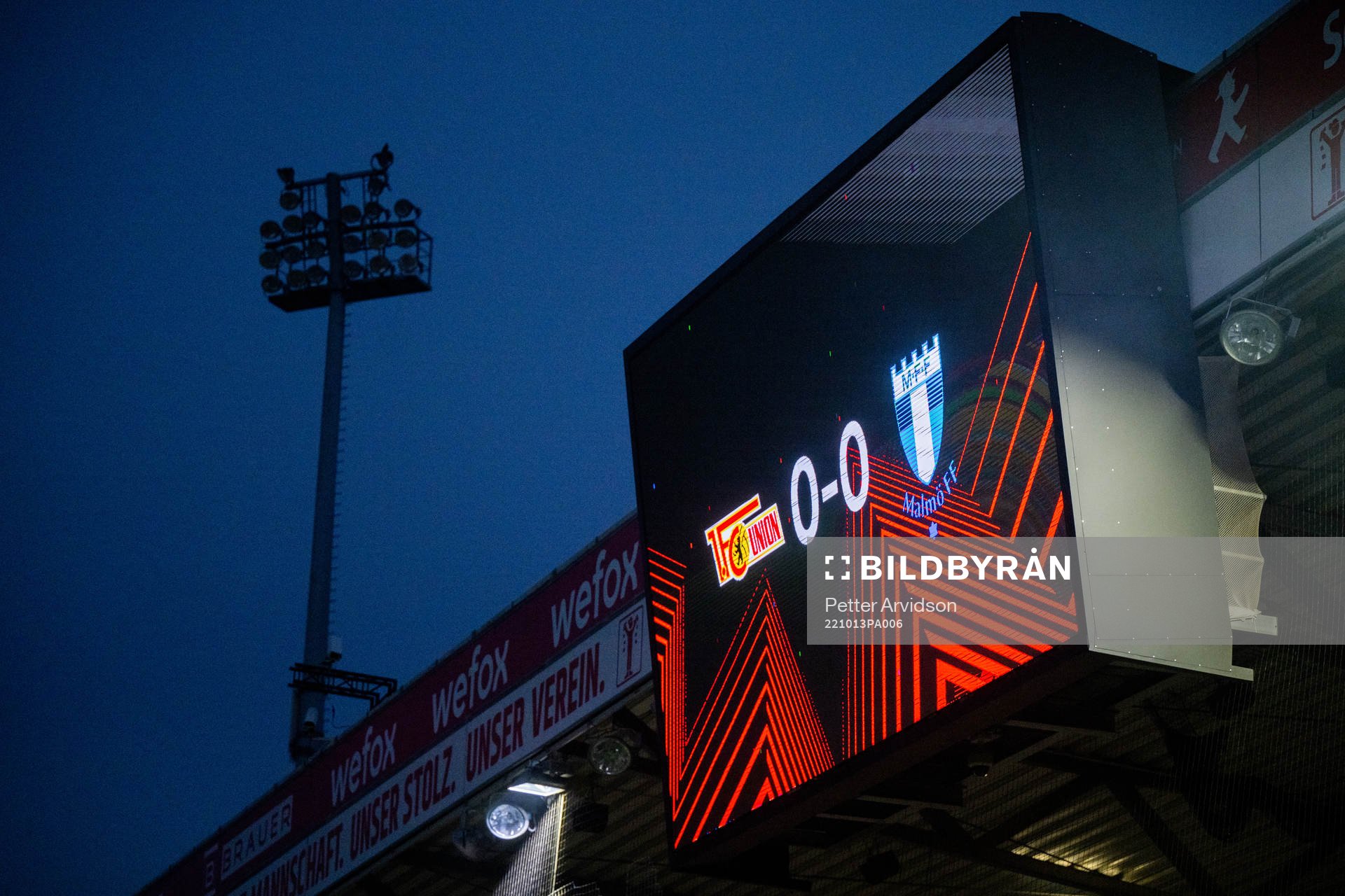 General view inside the stadium