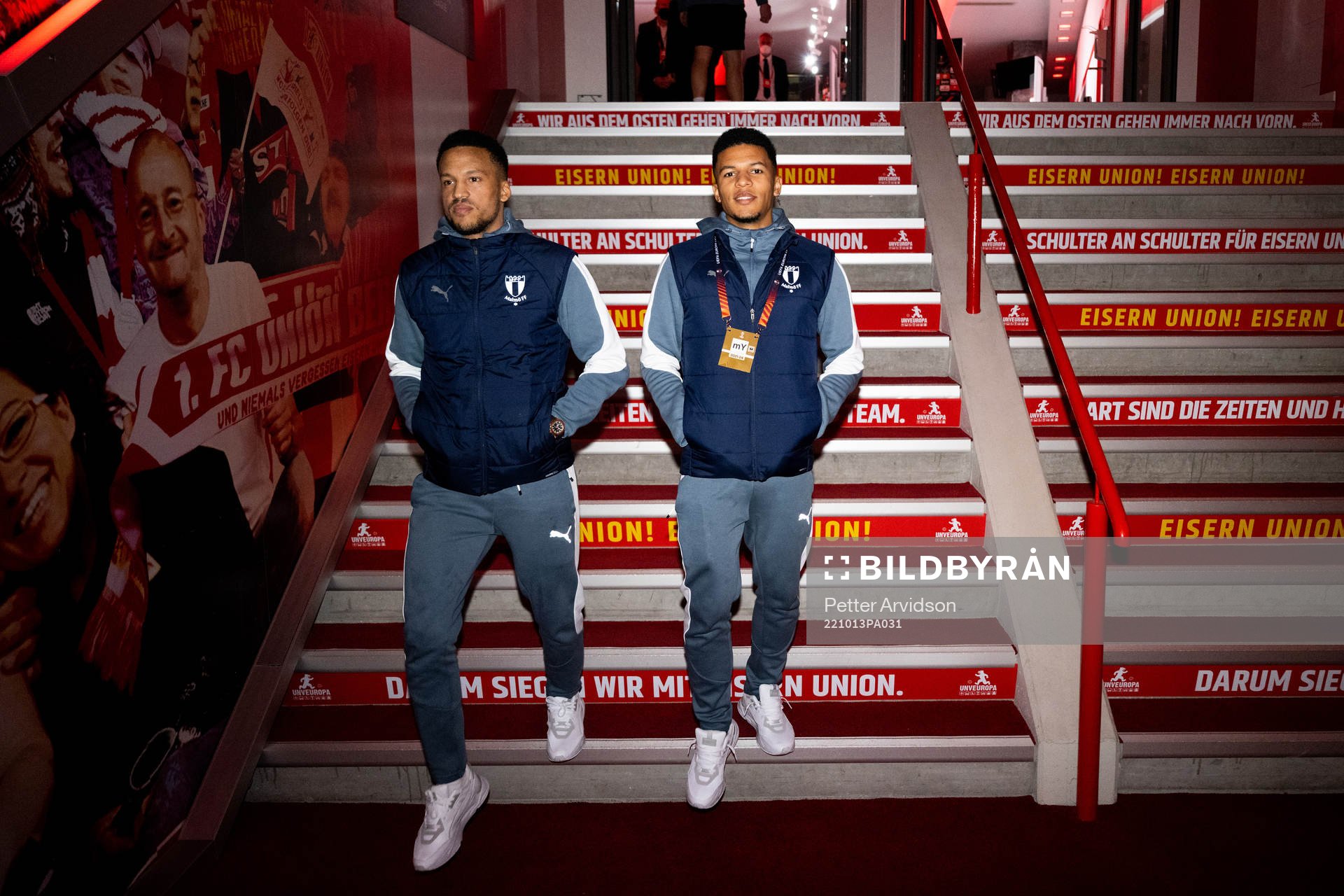 Martin Olsson and Romain Gall of Malmö FF