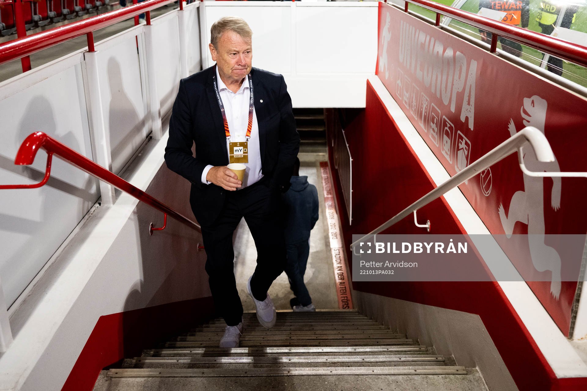 Head coach Åge Hareide of Malmö FF