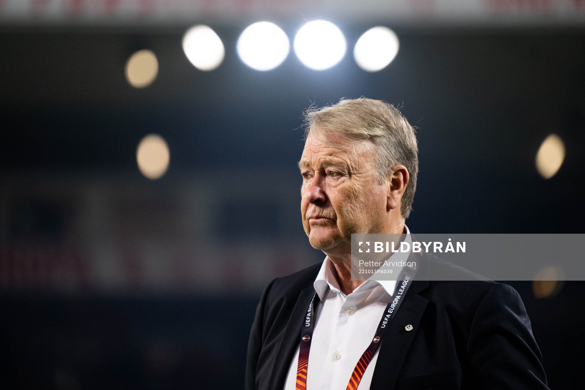 Head coach Åge Hareide of Malmö FF