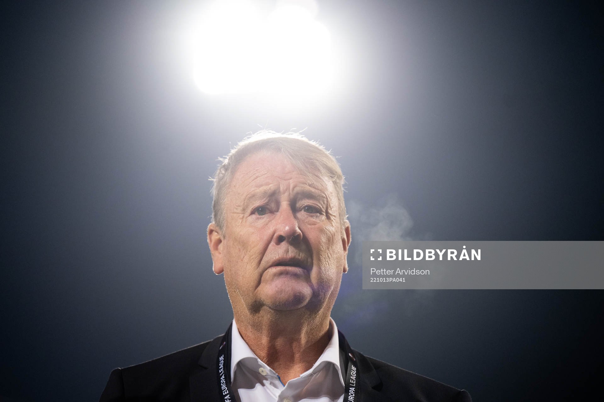 Head coach Åge Hareide of Malmö FF
