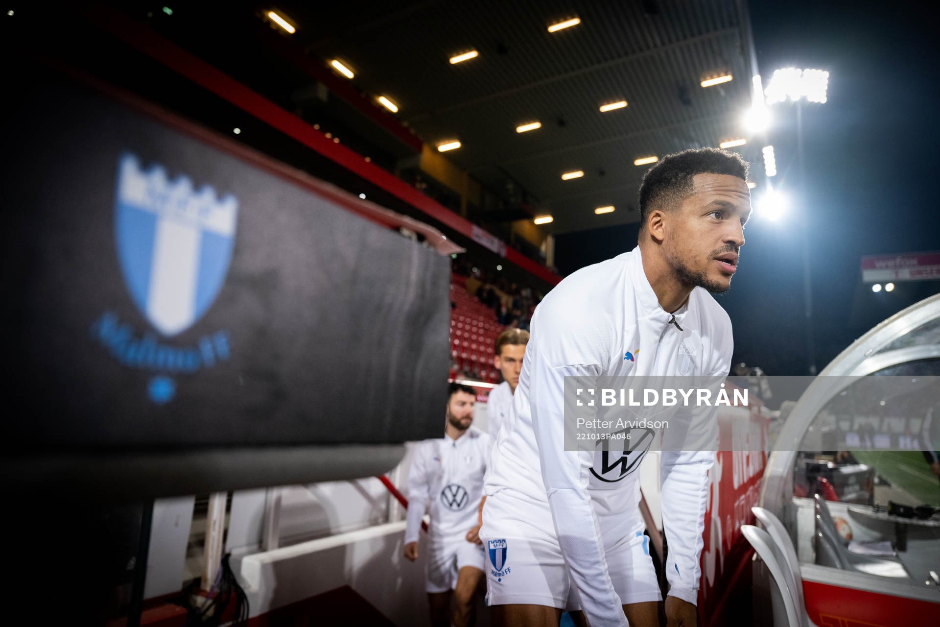 Martin Olsson of Malmö FF ahead of the UEFA Europa League match between Union Berlin and Malmö FF on October 13, 2022 in Berlin .