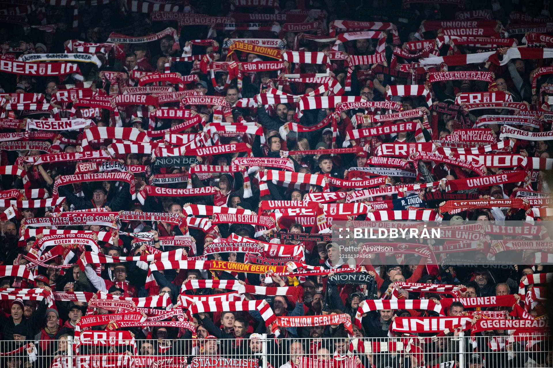 Supporters of Union Berlin