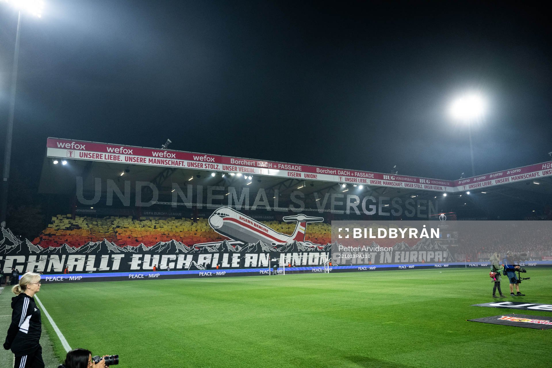 Supporters of Union Berlin