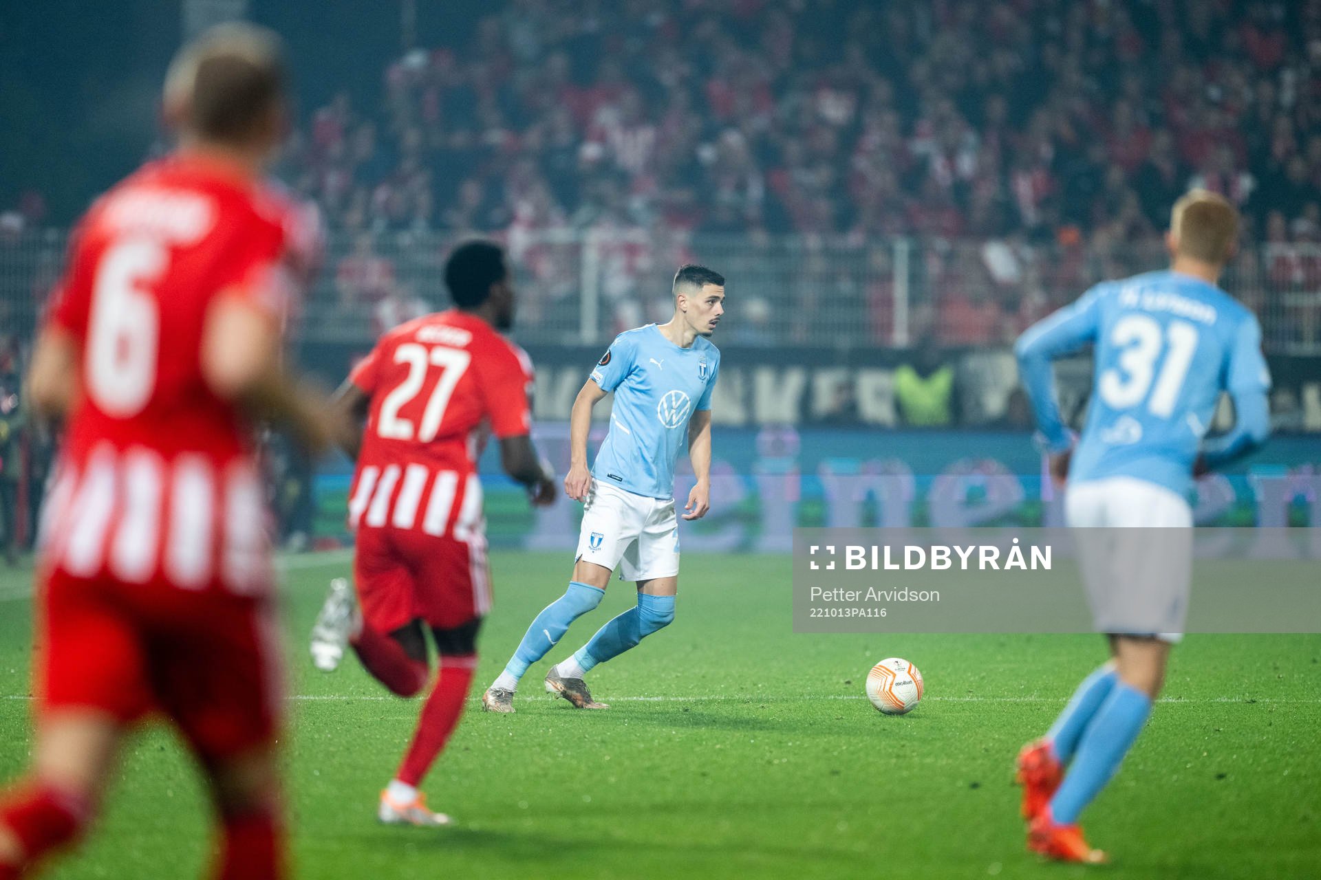 Dennis Hadžikadunic of Malmö FF