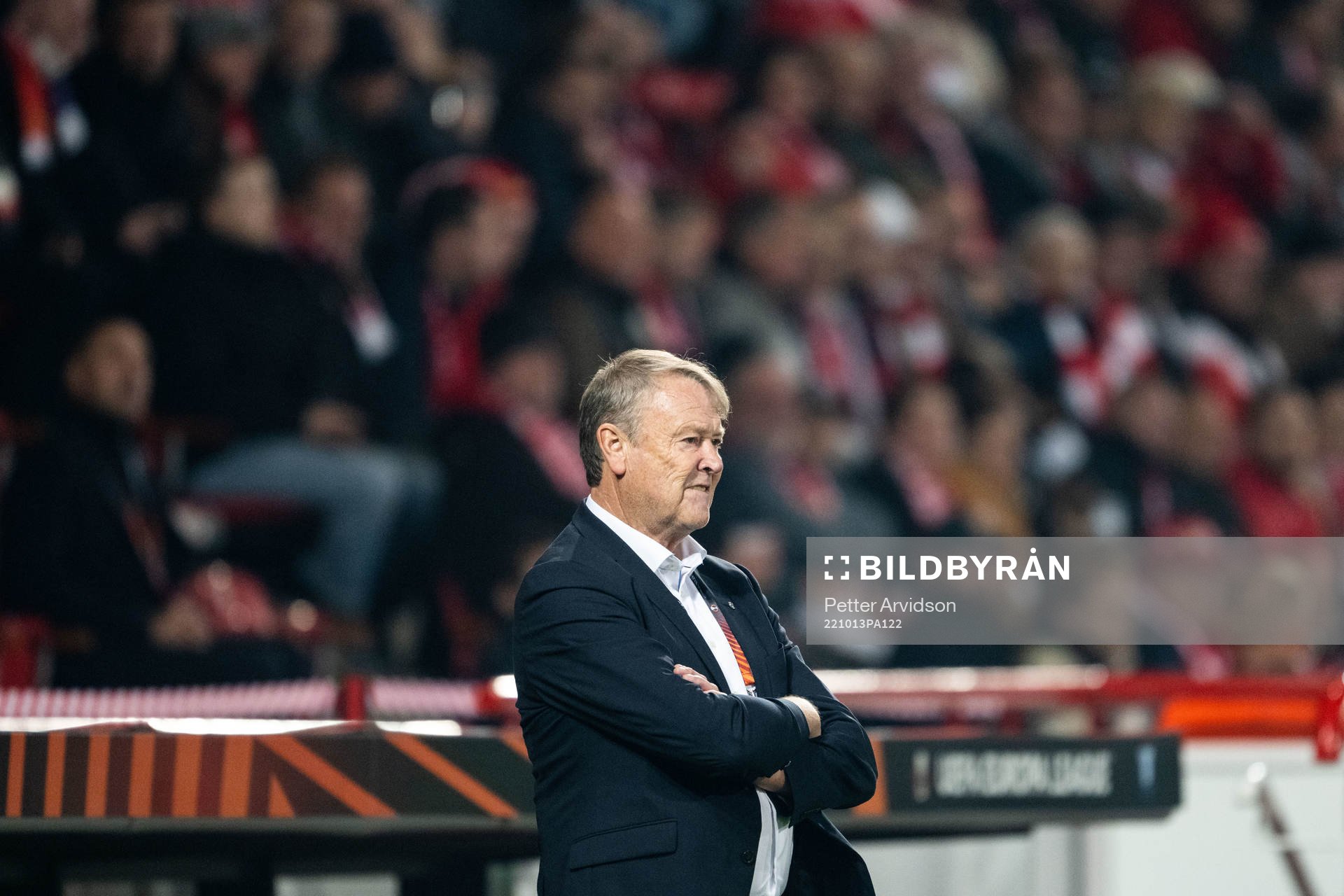 Head coach Åge Hareide of Malmö FF