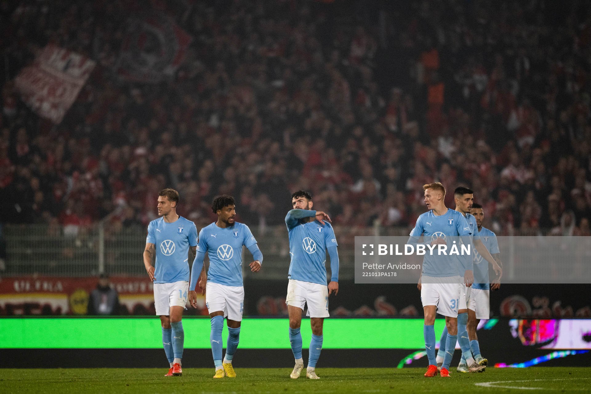 Felix Beijmo, Joseph Ceesay, Erdal Rakip, Hugo Larsson and