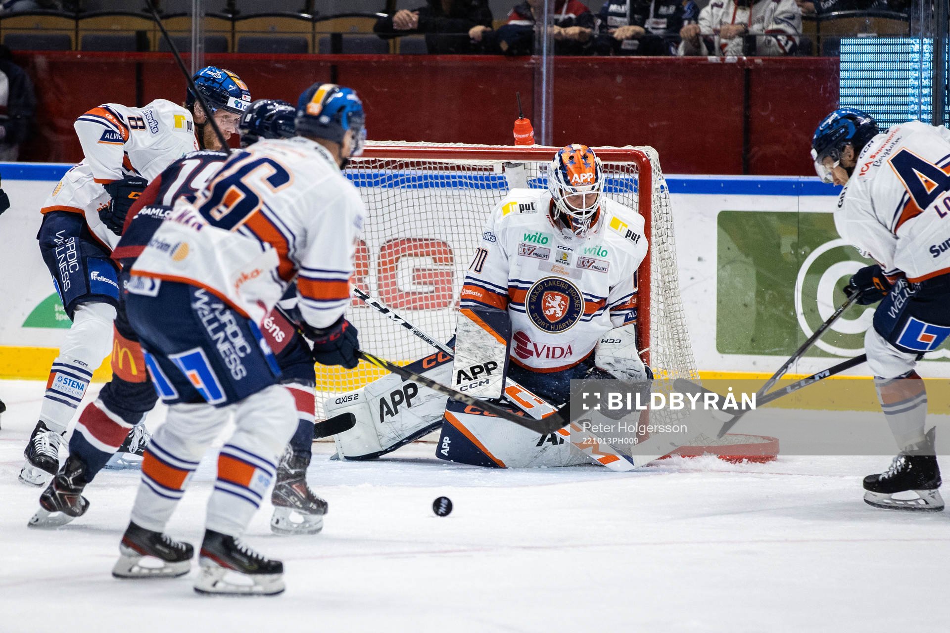 Växjös målvakt Adam Åhman