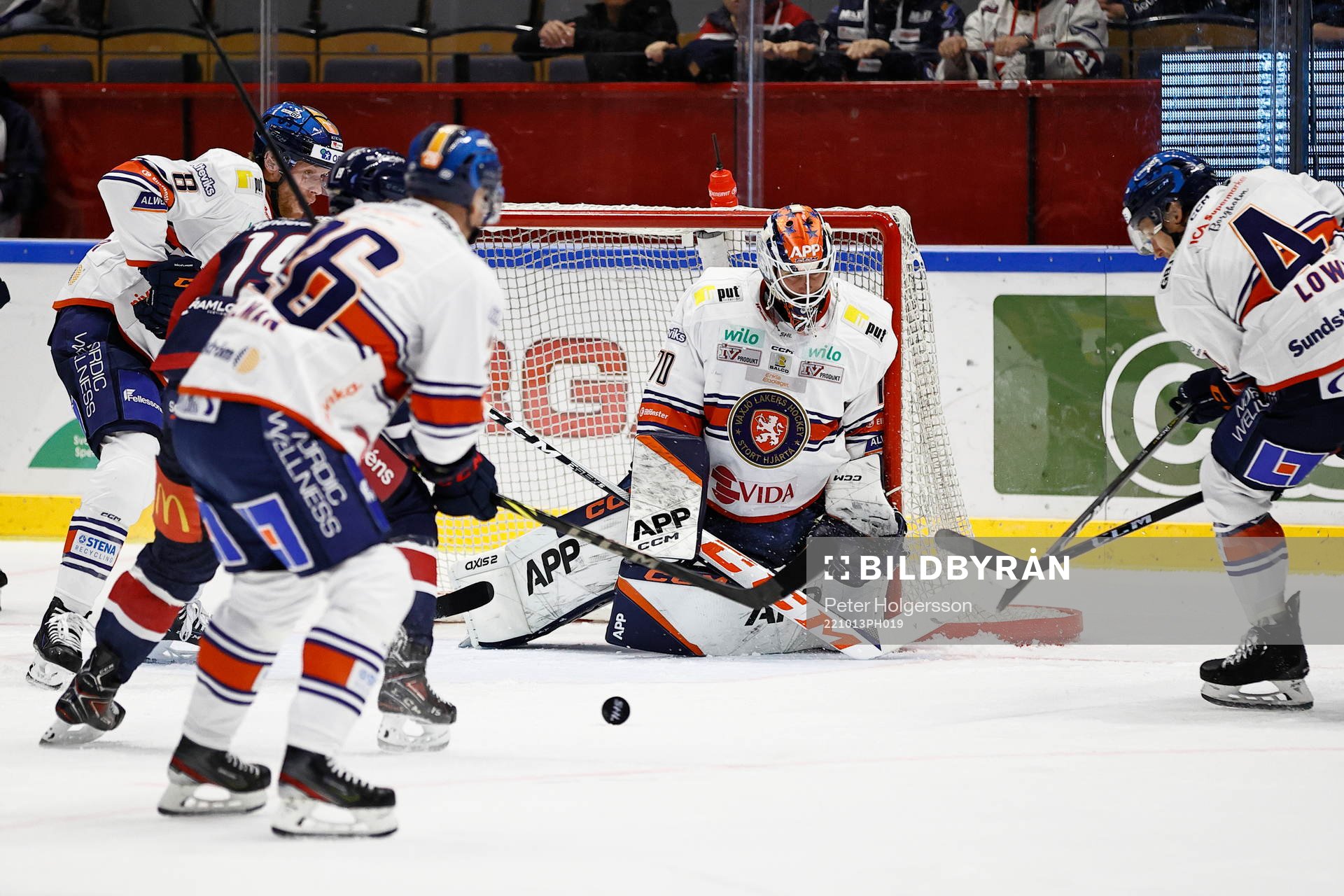 Växjös målvakt Adam Åhman